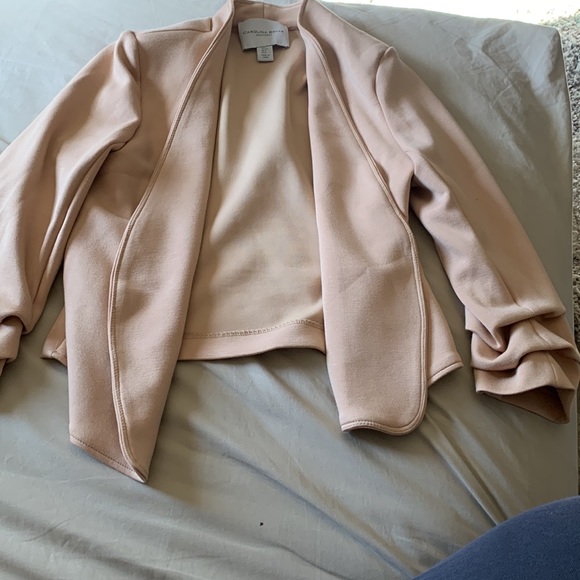 This is a cream like rose color blazer,it’s size small fits medium as we’ll - Picture 2 of 7